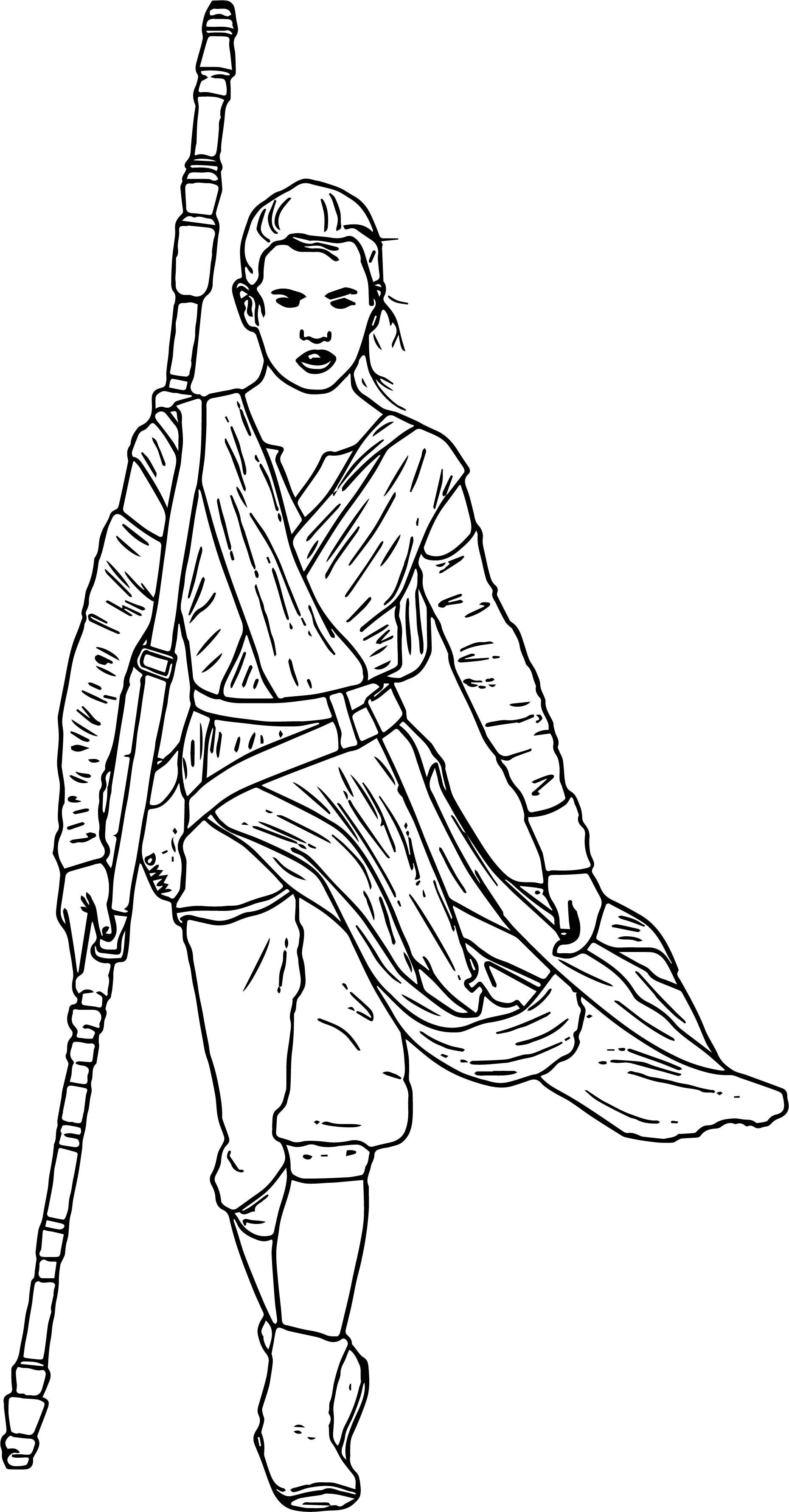 1859x3564 Star Wars Coloring Sheets Rey Best Of Rey The Force Awakens