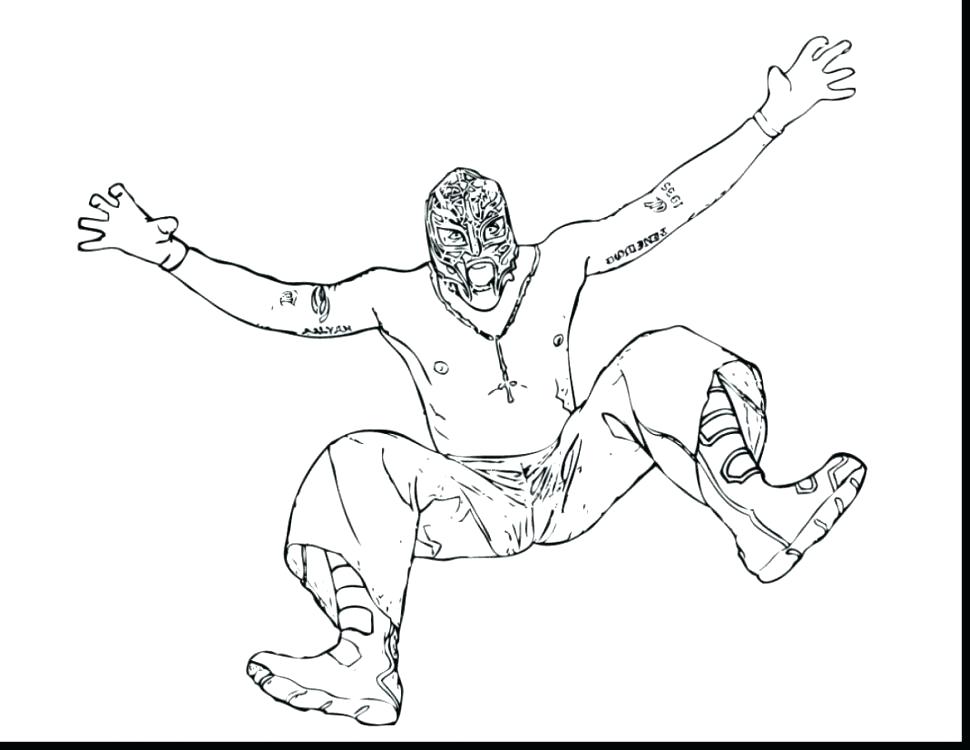 970x750 Rey Mysterio Mask Coloring Pages Coloring Pages Mask Cm Punk