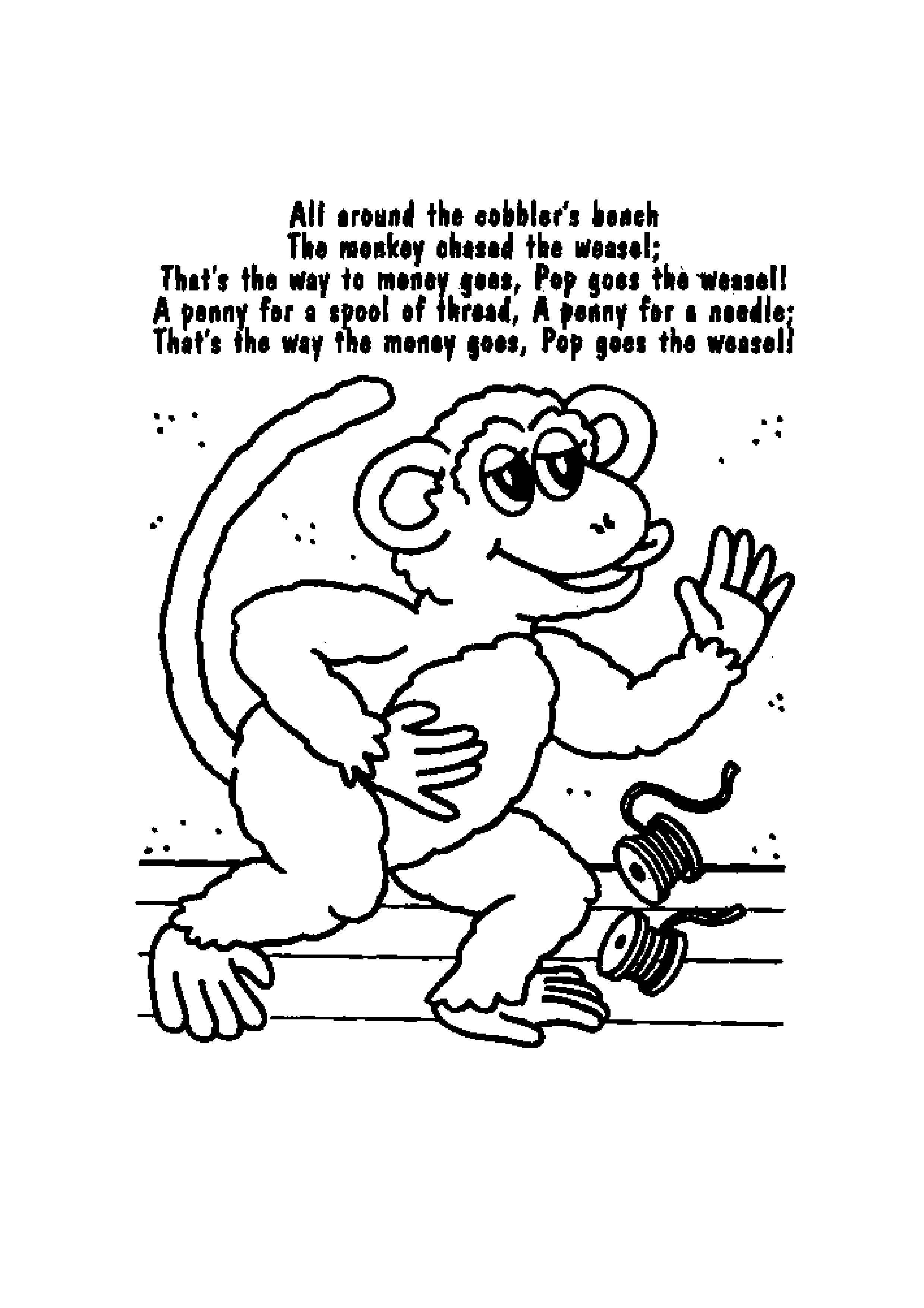 2479x3508 Surging Free Printable Nursery Rhyme Coloring Pages Rhymes