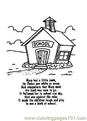 300x420 Nursery Rhyme Coloring Pages
