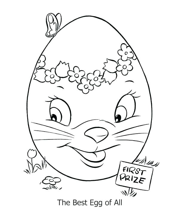 600x734 Coloring Easter Eggs Egg Coloring Pages Of Eggs Plus The Beat