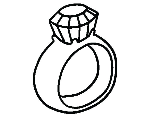 600x470 Olympic Rings Coloring Page