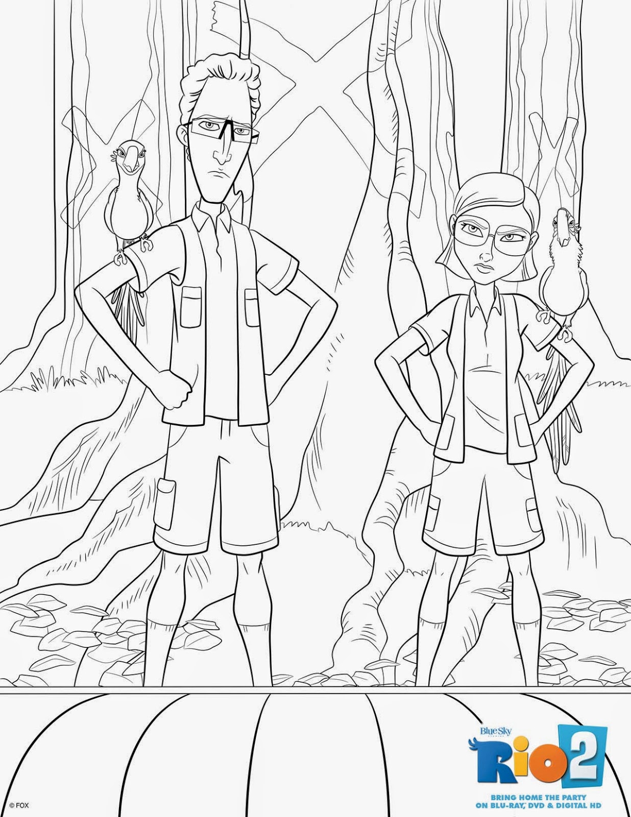 1236x1600 Maria's Space Rio Coloring Sheets