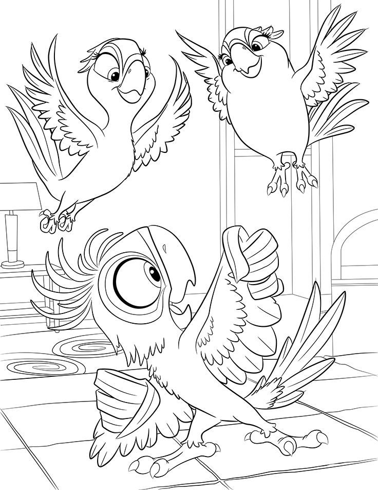 736x952 Rio Coloring Coloring Pages