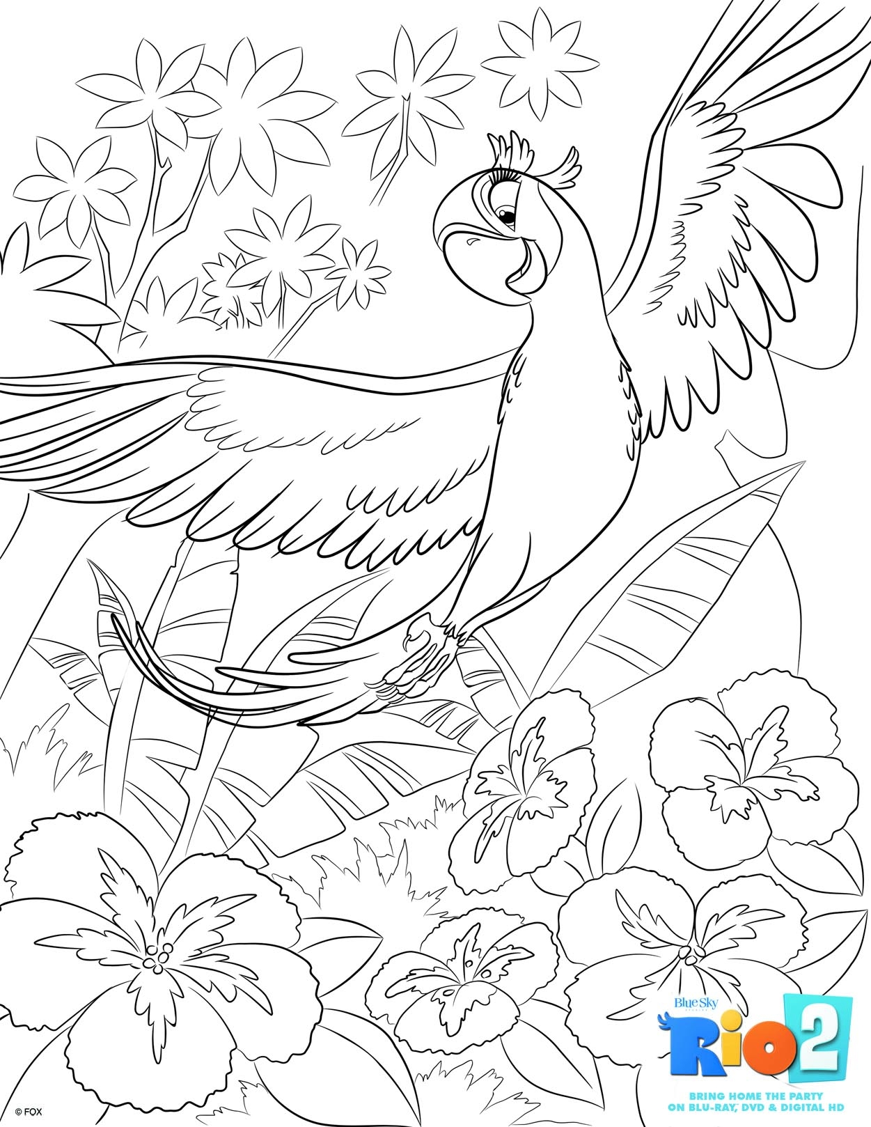 1251x1618 Rio Coloring Pages Printable Free Coloring Pages