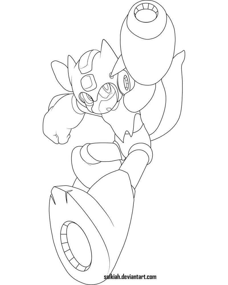 800x1000 Megamanriolu Coloring Page