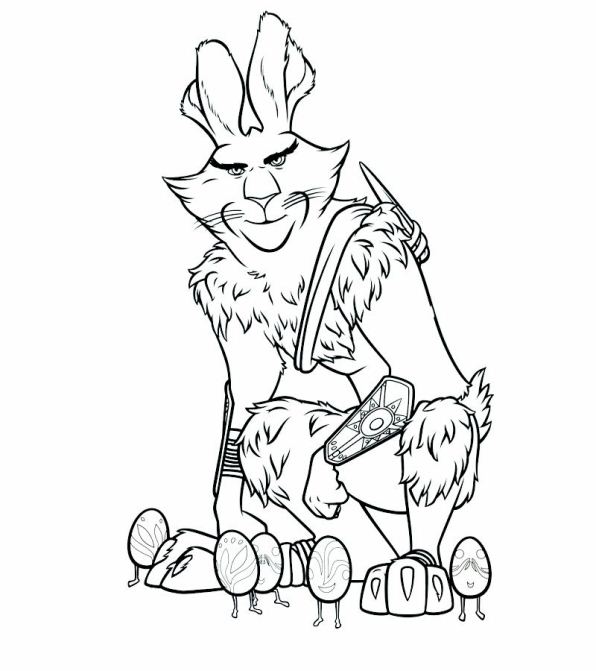 596x671 Kids N Coloring Pages Of Rise Of The Guardians