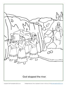 230x298 God Stopped The River Coloring