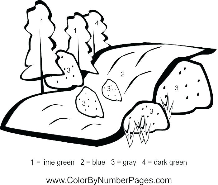 700x594 Coloring Page River Color