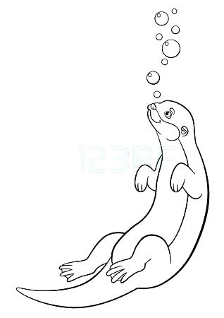318x450 Otter Coloring Pages River Otter Coloring Pages Harry Potter