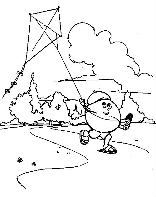 500x630 Playing Kite On The Road Kites Kids Net And Kites