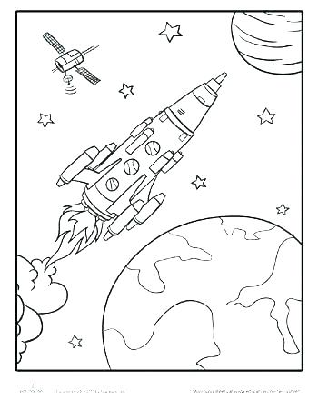 350x440 Road Coloring Page