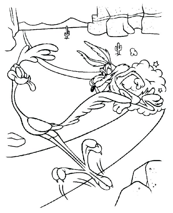 Roadrunner Coloring Page at GetDrawings | Free download