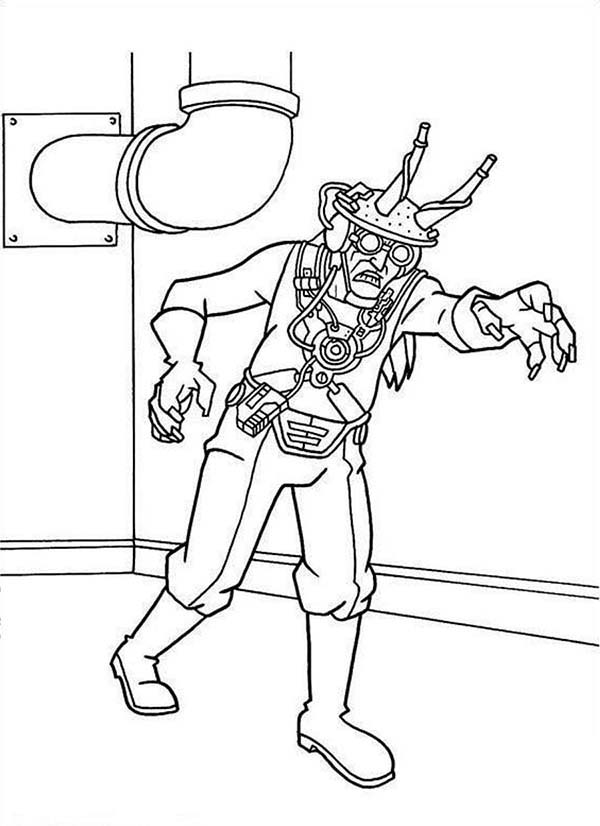 600x826 Mega Mindy Zombie Enemy Coloring Pages Batch Coloring