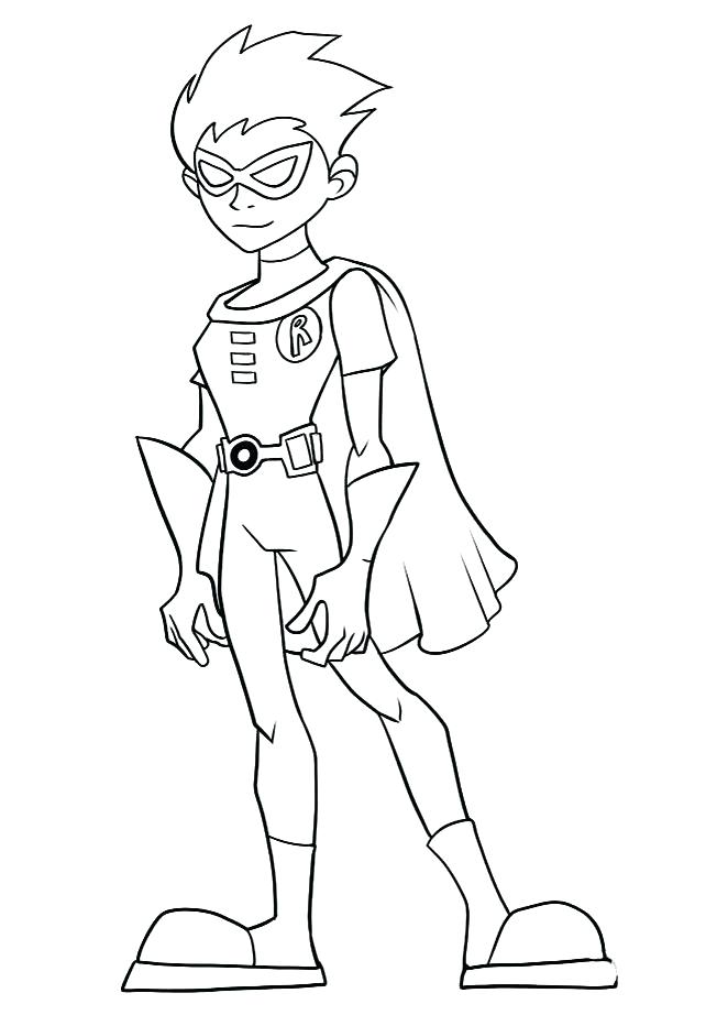 652x922 Lego Robin Coloring Pages Robin Coloring Page Beast Boy Teen