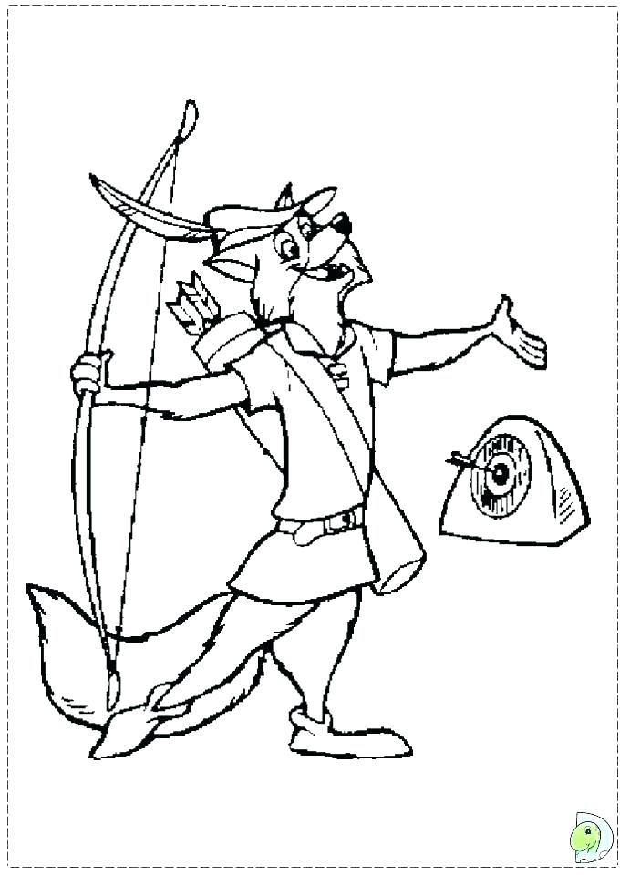 691x960 Robin Hood Coloring Page Robin Coloring Sheet Robin Coloring Page