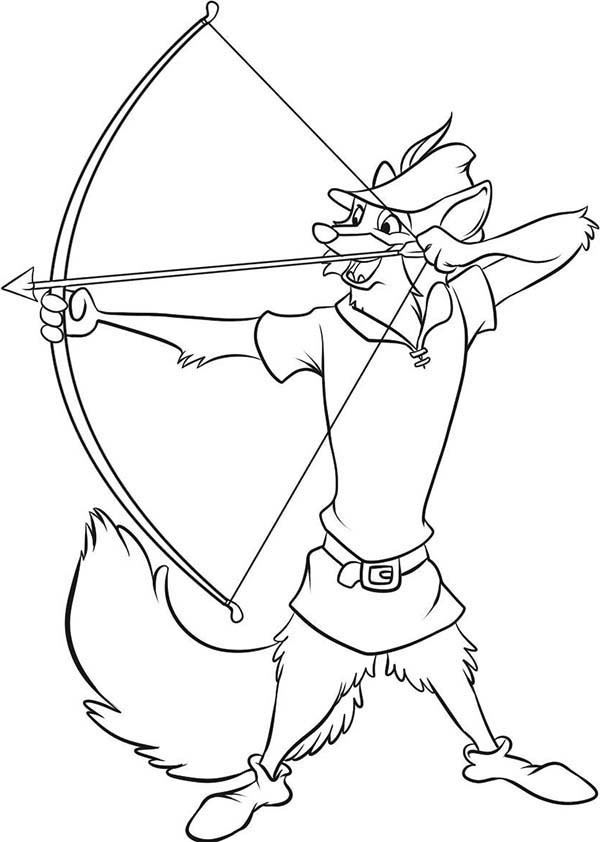 600x842 Robin Hood Coloring Pages Robin Hood Coloring Pages To Download
