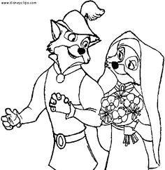 236x242 Robin Hood Wedding Coloring Pages