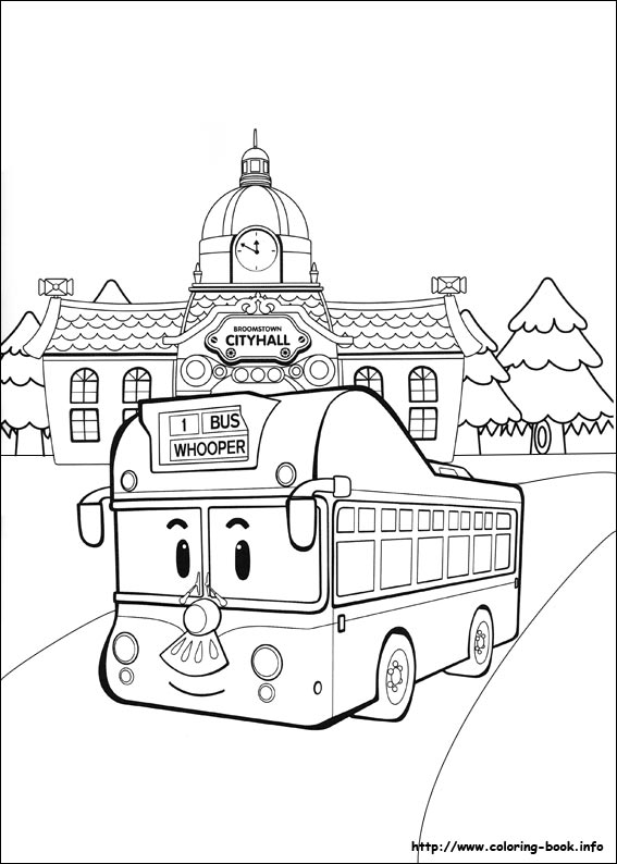 567x794 Robocar Poli Coloring Pages On Coloring