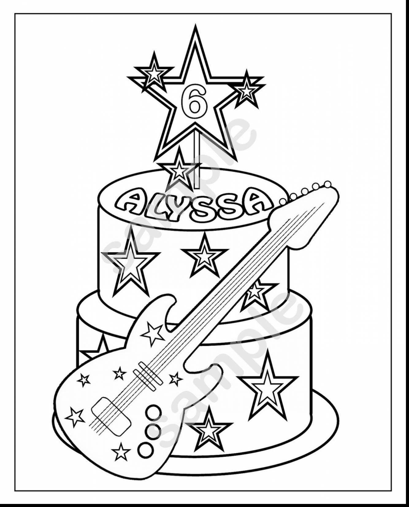1334x1650 Rock Star Coloring Pages Resume