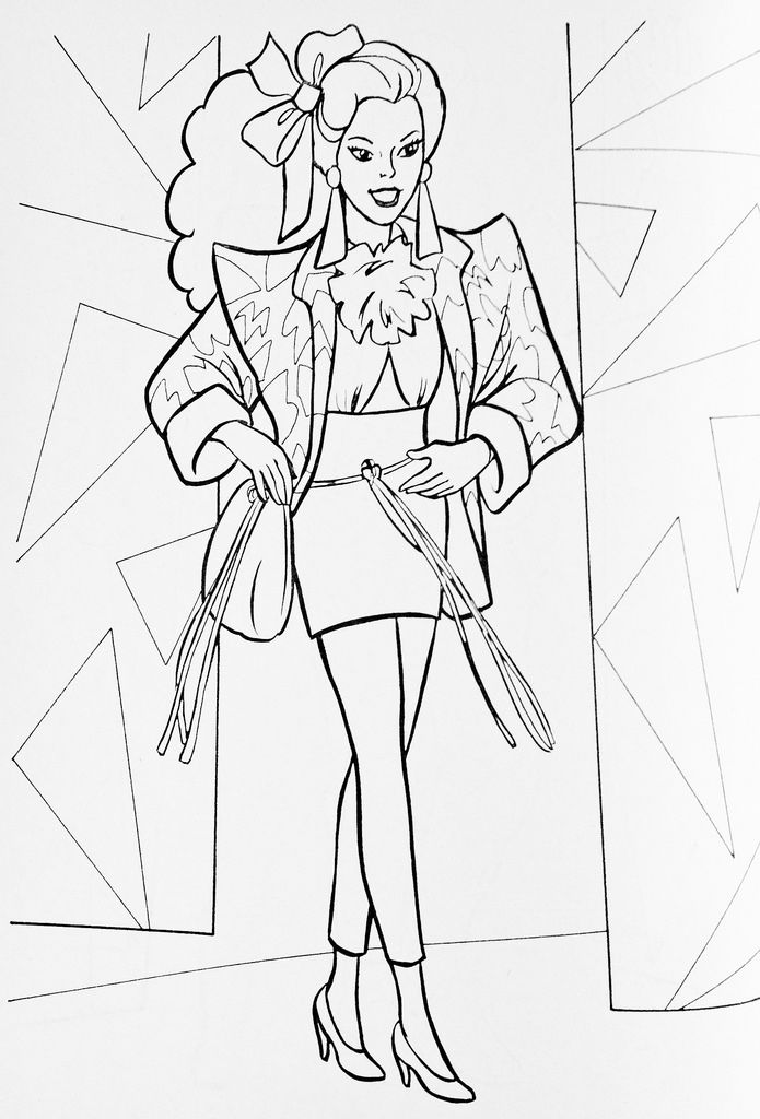 Rocker Coloring Pages