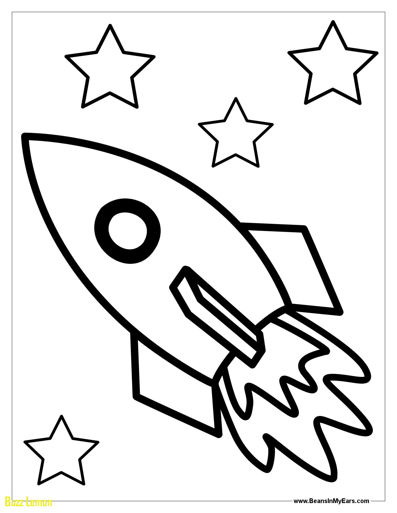 1275x1650 Beautiful Rocket Coloring Sheet