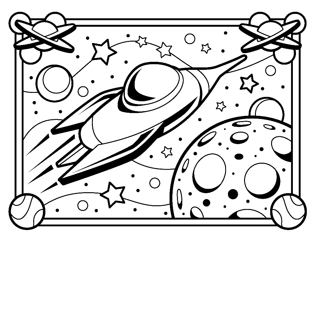 1024x1024 Rocket Coloring Pages Beautiful Printable Spaceship Coloring Pages