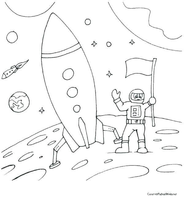 600x654 Rocket Coloring Sheet Printable Rocket Ship Coloring Pages Rocket