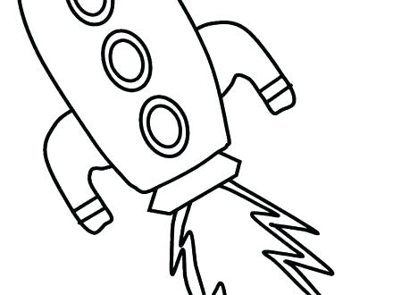 440x330 Rocketship Coloring Page Rocket Ship Coloring Page Photograph