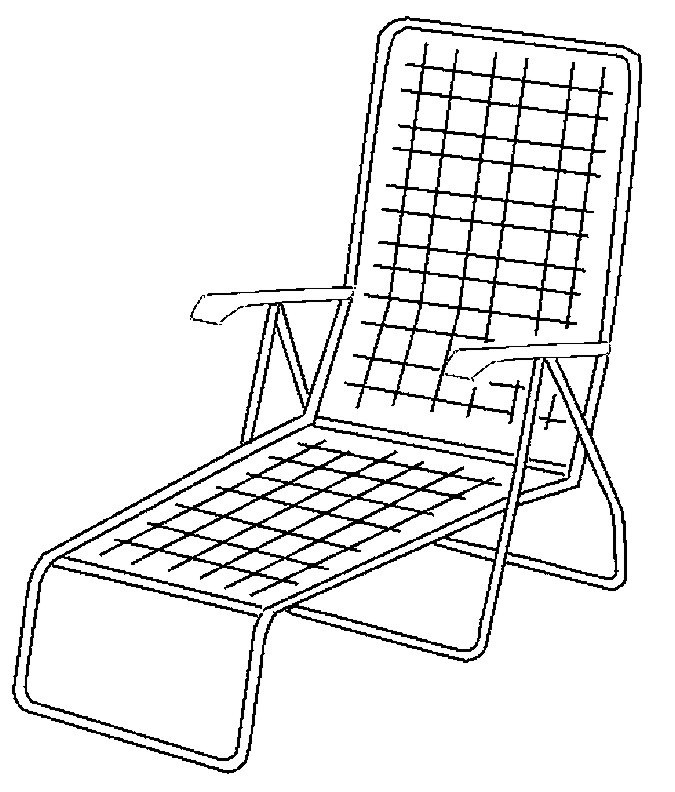 675x792 Lawn Chair Coloring Pages