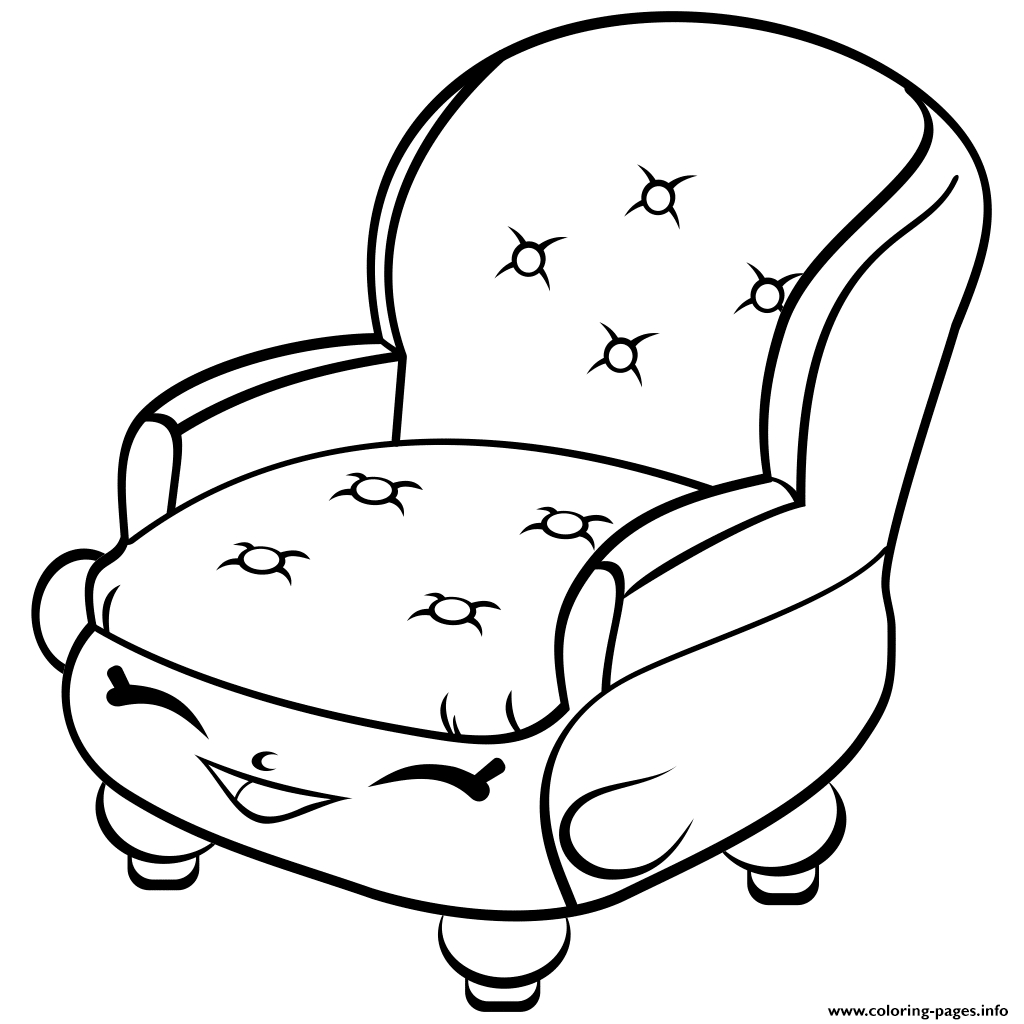 1024x1024 Chair Coloring Pages Color Bros