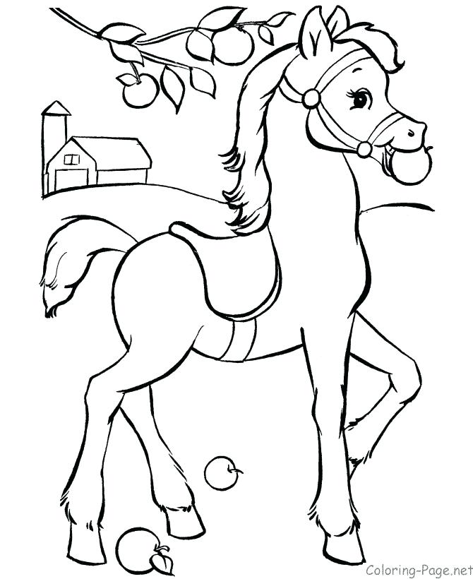670x820 Coloring Pages Horse Horse Coloring Pages Photo Gallery In Website
