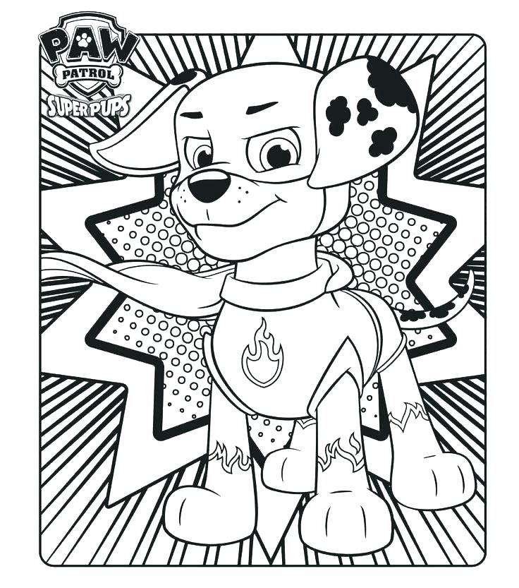 736x833 Rubble Paw Patrol Coloring Pages Pup Colouring