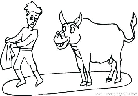 476x333 Rodeo Coloring Pages