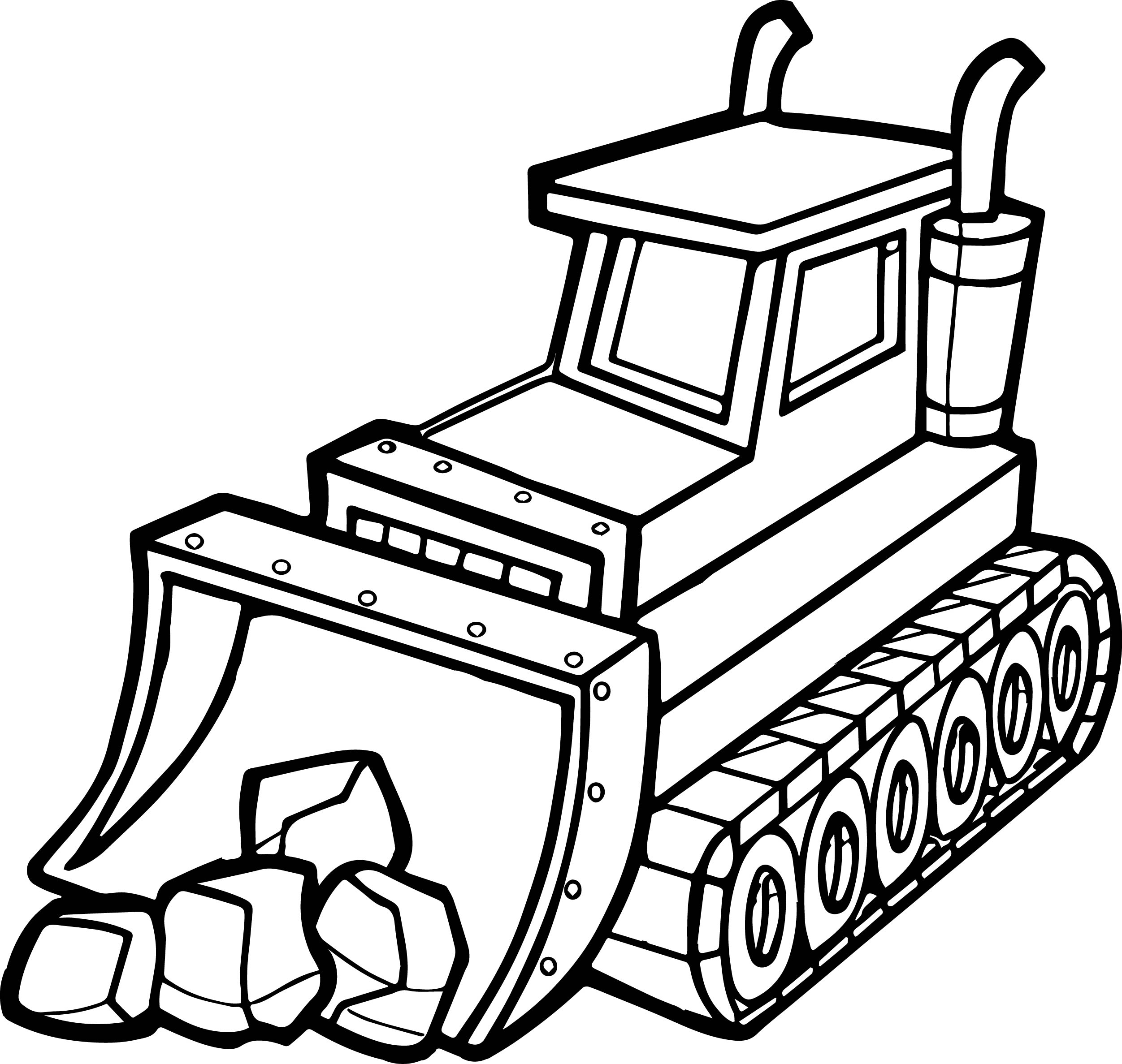 2503x2375 Bulldozer Coloring Page Elegant Free Printable For Alluring