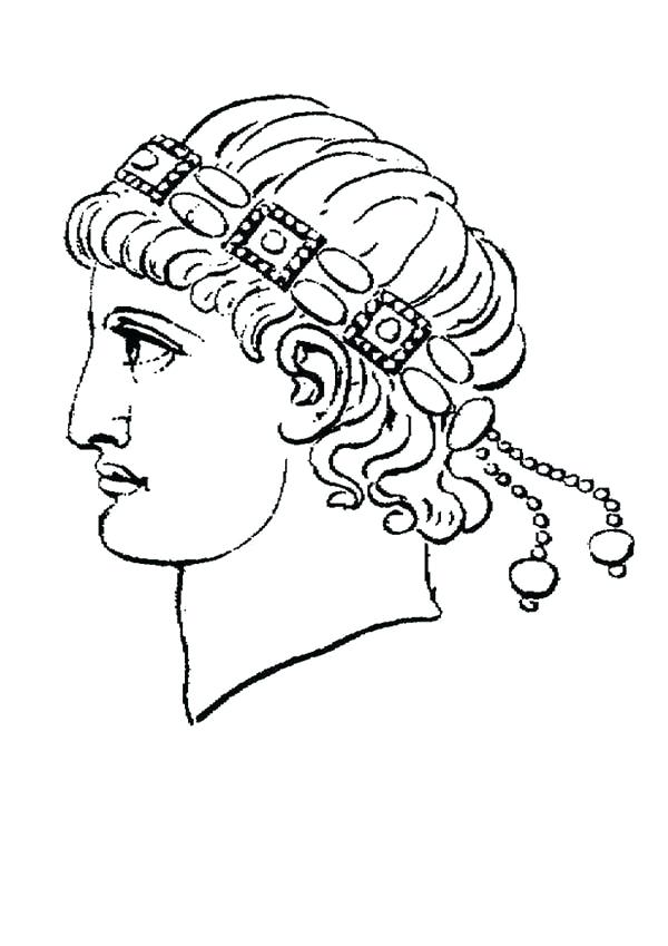 600x849 Roman Empire Coloring Pages