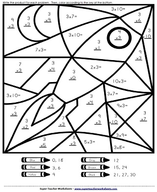 321x393 Math Mystery Picture Worksheets