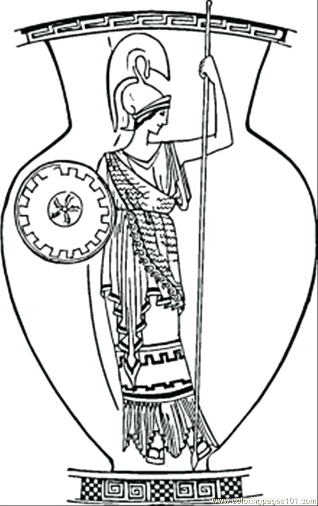 650x1034 Roman Coloring Pages Colour