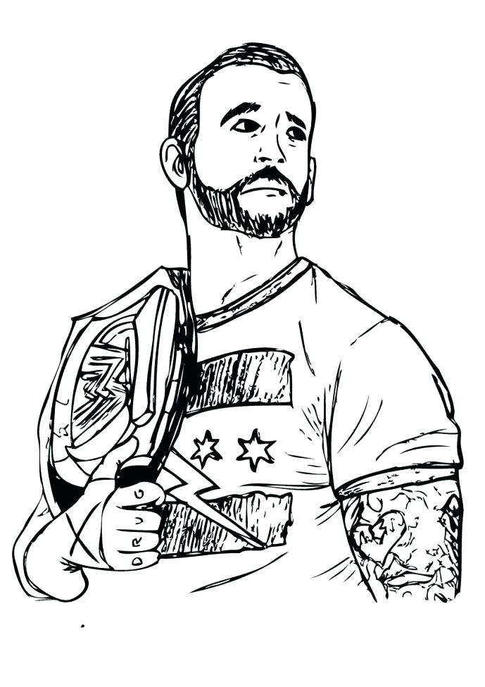 689x975 Wwe Coloring Pages Roman Reigns Printable Coloring Printable