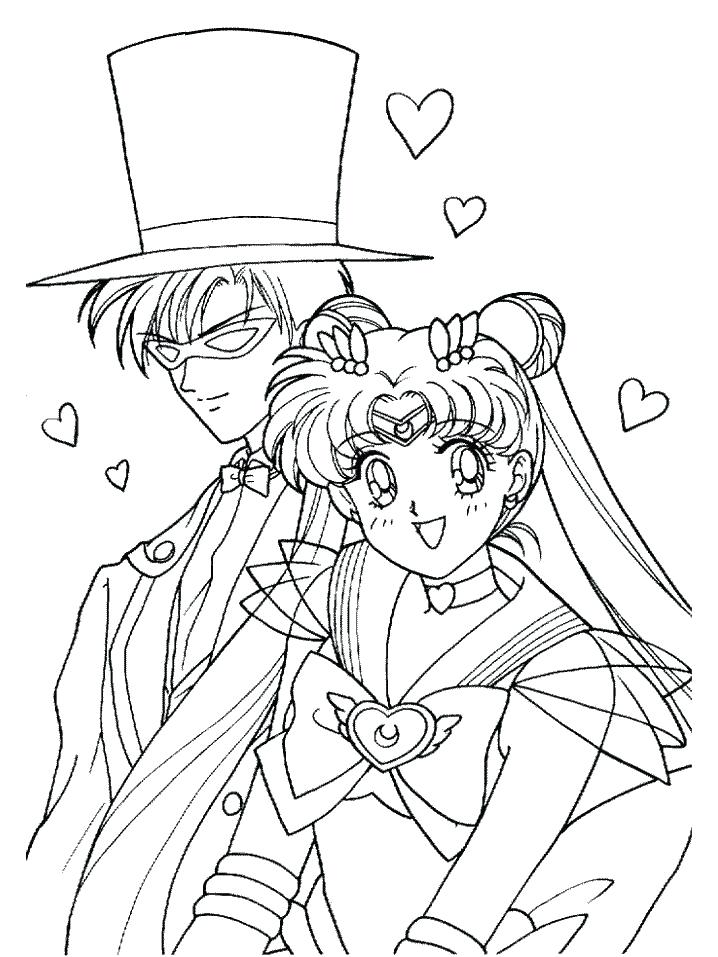718x957 Romantic Coloring Pages Images Of Sailor Moon Princess Coloring