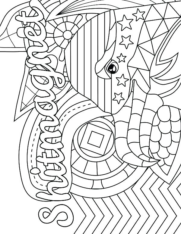 600x777 Romero Britto Coloring Pages Swearing Adult Coloring Pages