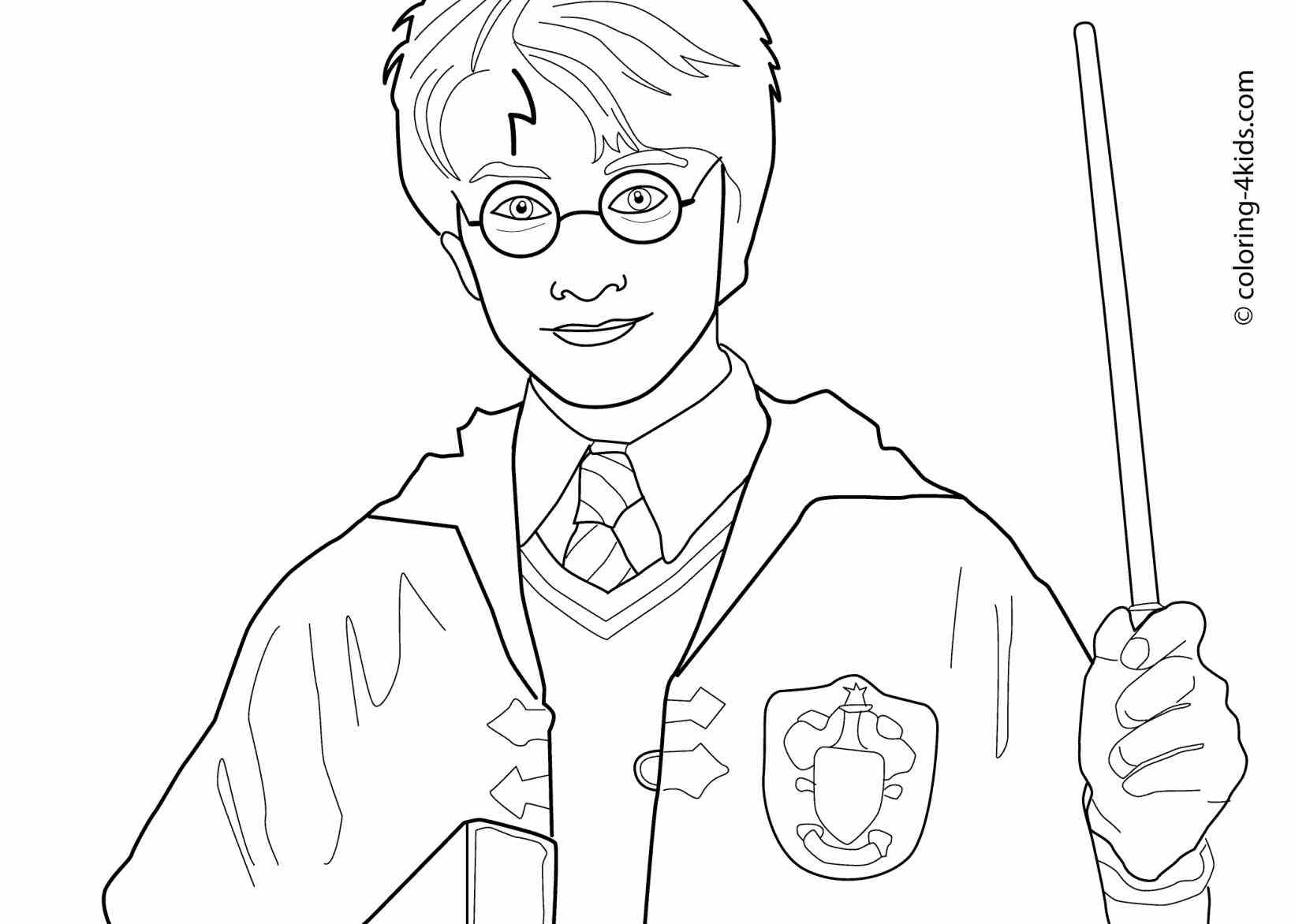 1642x1172 Harry Potter Coloring Pages Ron Web Coloring Pages