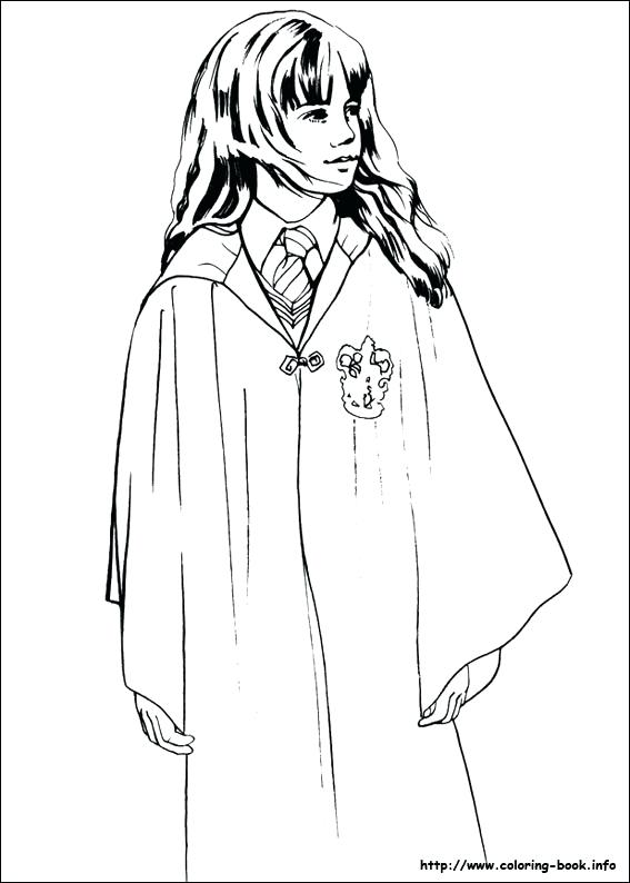 567x794 Harry Ron And Hermione Coloring Pages Coloring Design