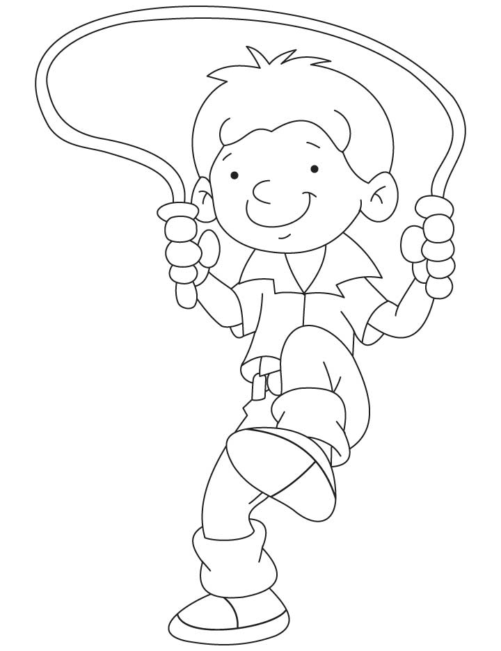 720x936 Jump Rope Coloring Pages Download And Print For Free