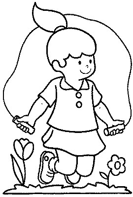 270x400 Transmissionpress Jumping Rope Kids Coloring Pages