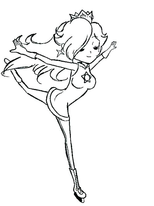500x667 Rosalina Coloring Pages Princess Coloring Pages Winter Princess