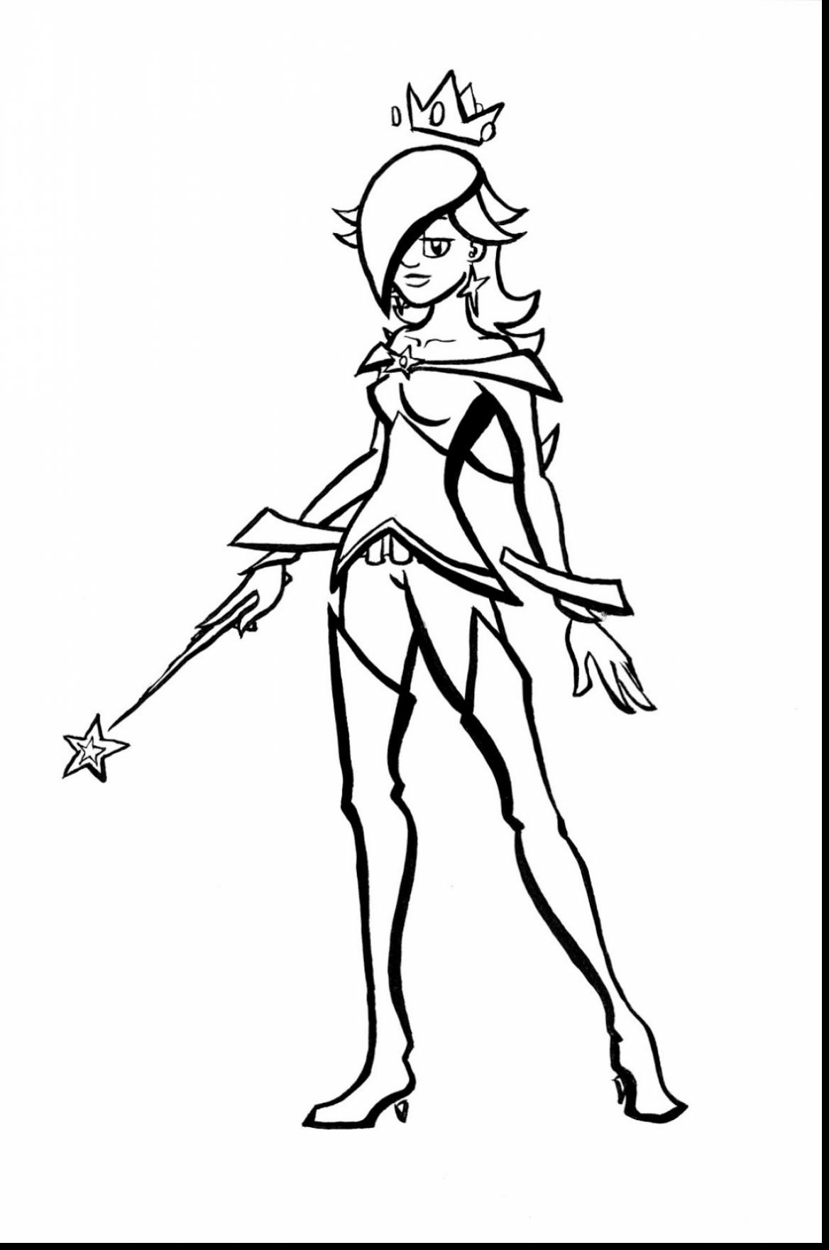1168x1760 Baby Princess Rosalina Coloring Pages Fiscalreform Throughout