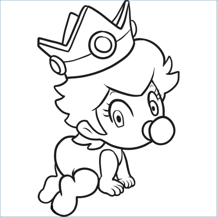 699x699 Mario Vs Bowser Mario Coloring Pages