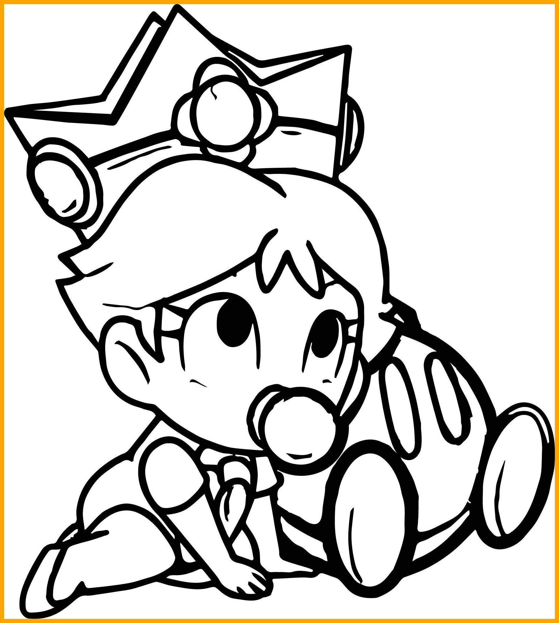1924x2146 Best Baby Rosalina Mario Kart Coloring Pages Collection Great Pict