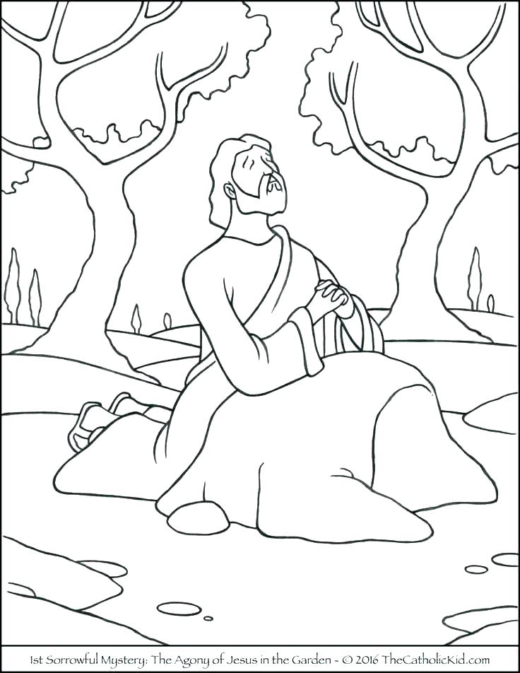 Rosary Beads Coloring Page at GetDrawings | Free download